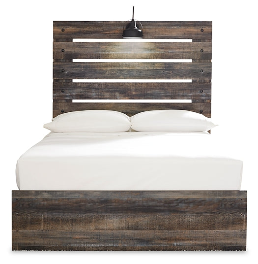 Drystan Panel Bed With 2 Storage Drawers