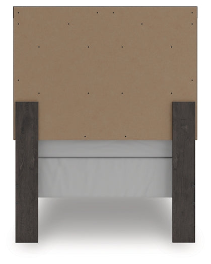Prendonea Panel Bed