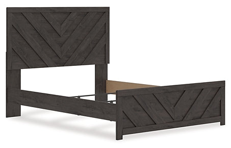 Prendonea Panel Bed