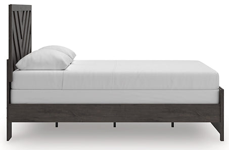 Prendonea Panel Bed