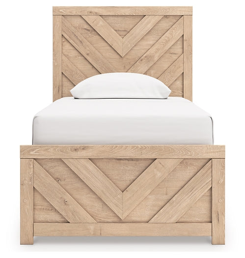 Sanginlane Panel Bed