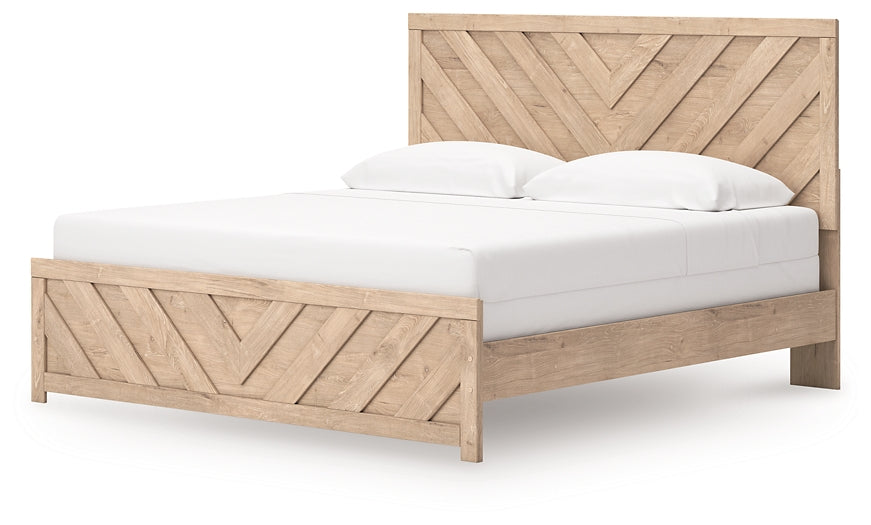 Sanginlane Panel Bed