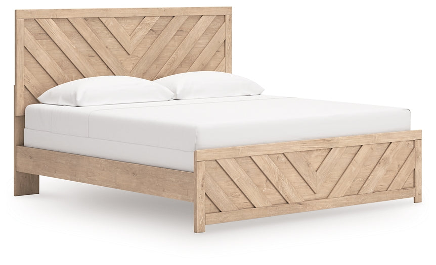 Sanginlane Panel Bed