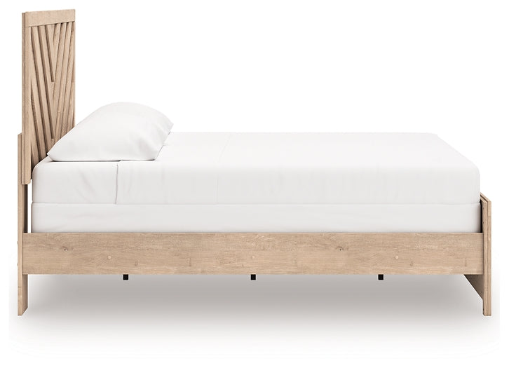 Sanginlane Panel Bed