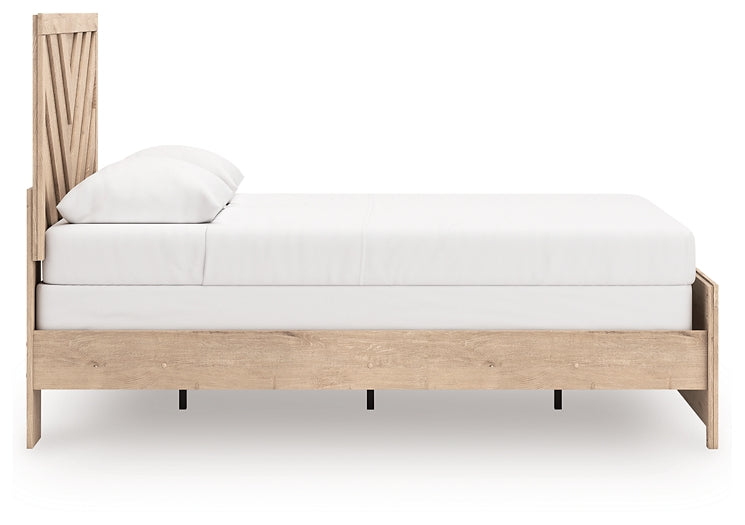 Sanginlane Panel Bed