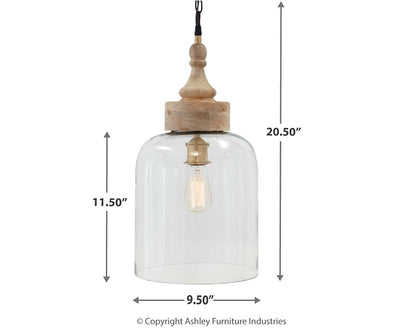 Faiz Glass Pendant Light (1/CN)