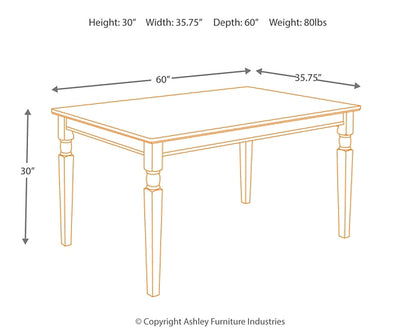 Owingsville Rectangular Dining Room Table