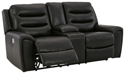 Warlin PWR REC Loveseat/CON/ADJ HDRST