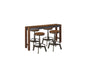 Torjin Counter Height Dining Table and 4 Barstools