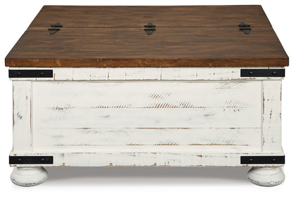 Wystfield Cocktail Table with Storage