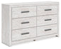 Cayboni Six Drawer Dresser