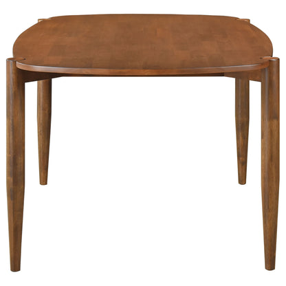 Dortch Oval 63-inch Solid Wood Dining Table Walnut