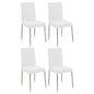 Maston Upholstered Dining Side Chair White (Set of 4)