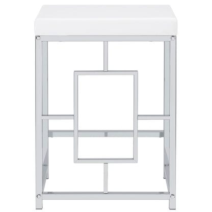 Jackson 5-piece Multipurpose Counter Height Table Set White