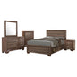 Kauffman 5-piece Queen Bedroom Set Washed Taupe