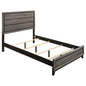 Watson Wood California King Panel Bed Grey Oak