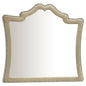 Antonella Upholstered Dresser Mirror Camel
