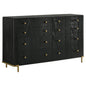 Arini 8-drawer Dresser Black