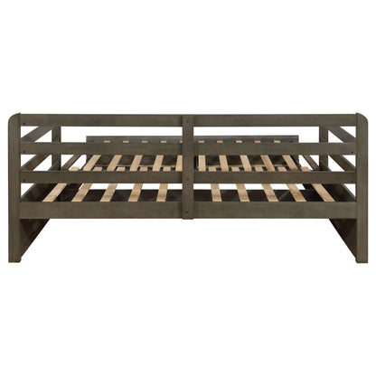 Sorrento 2-drawer Twin XL Daybed with Extension Trundle Grey