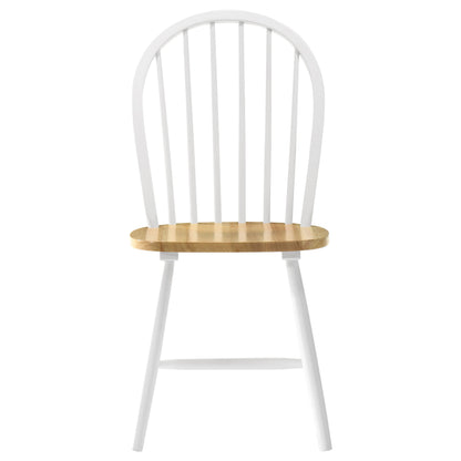 Cinder Wood Dining Side Chair White (Set of 4)