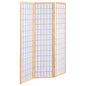 Carrie 3-Panel Room Divider Folding Shoji Screen Natural