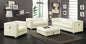 Chaviano 4-piece Upholstered Track Arm Sofa Set Pearl White