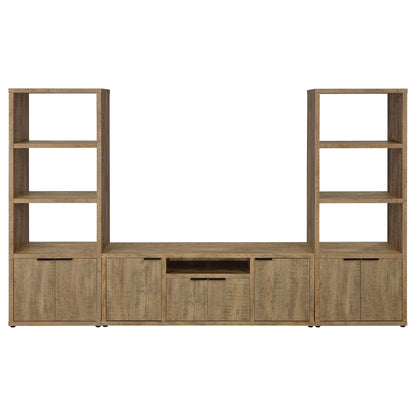 Tabby 4-door Engineered Wood 60-inch TV Stand Mango
