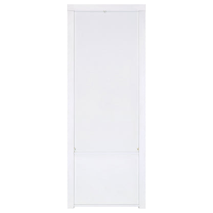 Jude 3-shelf Engineered Wood Media Tower High Gloss White