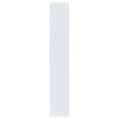 Theo 71-inch 7-shelf Bookshelf White
