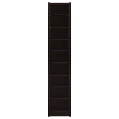 Eliam 71-inch 8-shelf Bookcase Cappuccino