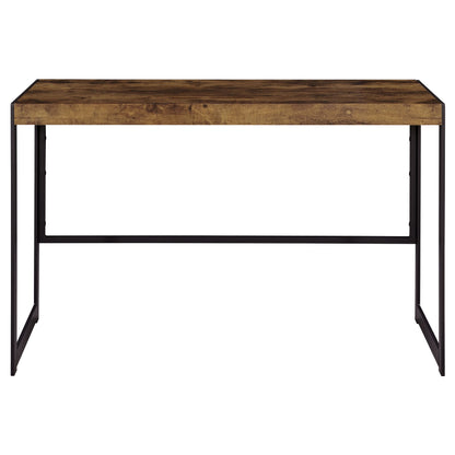 Estrella 47-inch Engineered Wood Writing Desk Rustic Nutmeg