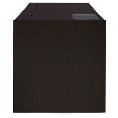 Halston 60-inch 3-drawer Office Computer Desk Cappuccino