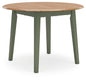 Gesthaven Round DRM Drop Leaf Table