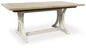 Shaybrock RECT Dining Room EXT Table