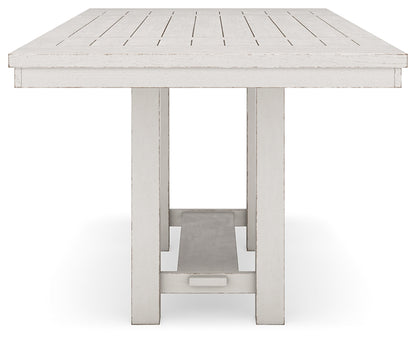Robbinsdale Counter Height Dining Table and 6 Barstools