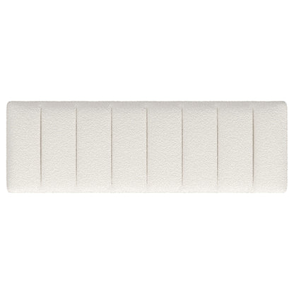 Mesa Boucle Upholstered Tufted Accent Bench Vanilla