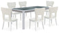 Chalanna Dining Table and 6 Chairs