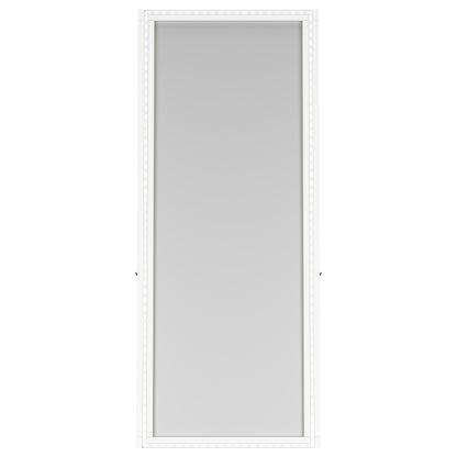 Windrose 28 x 67 Inch Tempered LED Standing Mirror White
