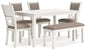 Erinberg Dining Room Table Set (6/CN)