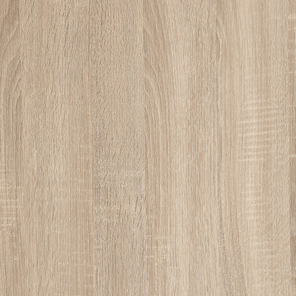 Fowler 1-shelf Round Engineered Wood Coffee Table Natural