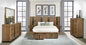 Terrace 6-piece California King Panel Bedroom Set Ash Brown