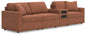 Modmax 4-Piece Sectional with Audio Console