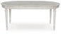 Montelaine Oval Dining Room EXT Table