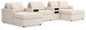 Modmax 5-Piece Double Chaise with Audio Consoles