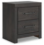 Hollivern Two Drawer Night Stand