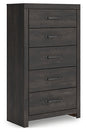 Hollivern Five Drawer Chest