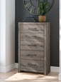 Graystorm Five Drawer Chest