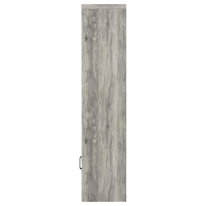 Burke 3-piece 59-inch TV Entertainment Center Grey Driftwood