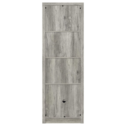 Burke 3-piece 59-inch TV Entertainment Center Grey Driftwood