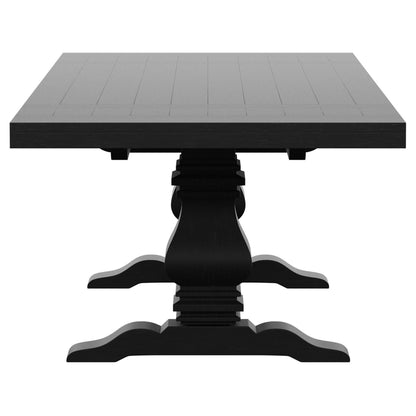 Florence 9-piece 126-inch Extension Dining Table Set Grey